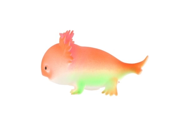 Antistress knijpbare siliconen salamander