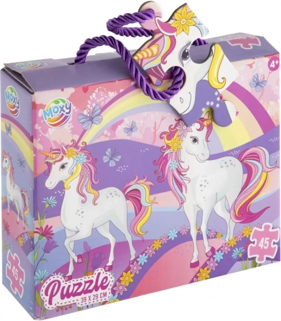 MOXY Puzzel Eenhoorn 45 stukjes