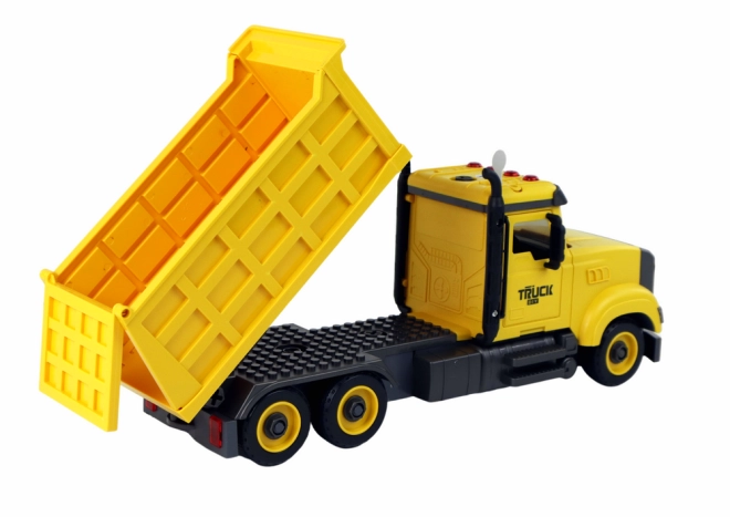 Realistische kiepwagen met geluiden
