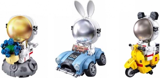Sluban astronaut – minifiguur bouwset