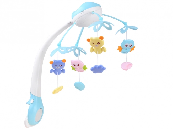 Baby mobiel met projector op afstandsbediening