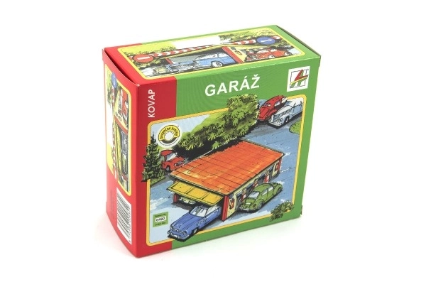 Garage staal 15x6x13cm in doos Kovap