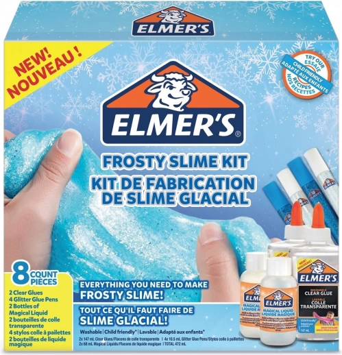Elmer’s set voor het maken van winterse Frosty-slijm