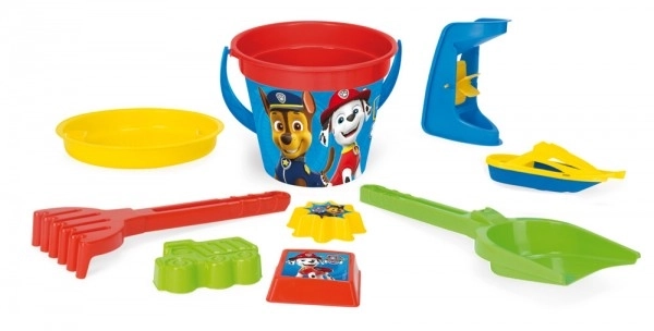 Zandbakset Paw Patrol 9 stuks