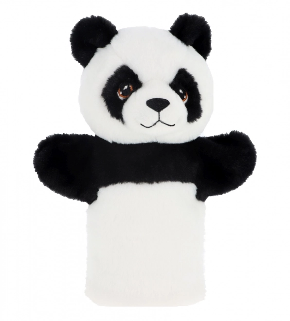 Keel Toys SE3076-5 Keeleco Panda - eco knuffel handpop 27 cm