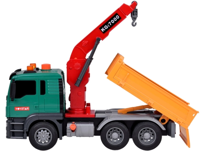 Educatieve vuilniswagen met containers Toytar