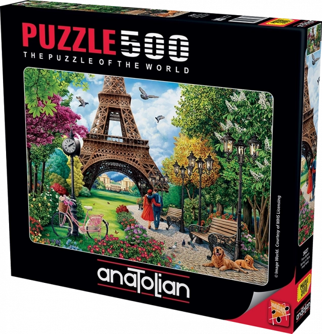 ANATOLIAN Puzzel Lente in Parijs 500 stuks