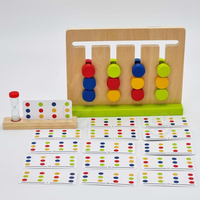Logisch spel met gekleurde elementen TOOKY TOY