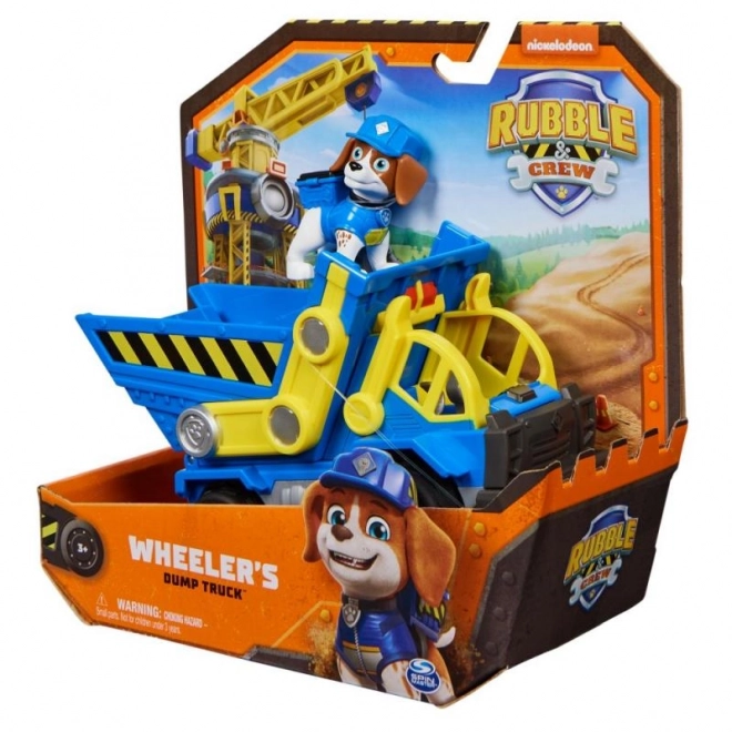 Kiepwagen Wheeler - Rubble en zijn team