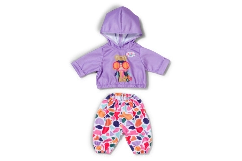 BABY born Babykleding met capuchon voor poppen 43 cm