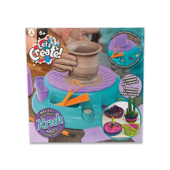 Pottenbakkerschijf voor kinderen Creator