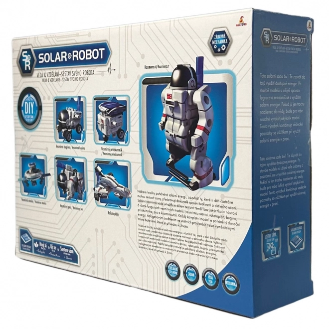Robotische zonne-energie bouwpakket 6 in 1