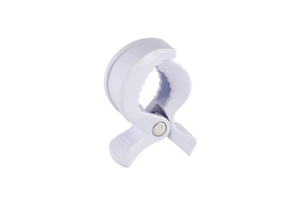 Kinderwagen clips zwart-wit - 2 stuks