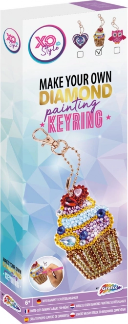 diamantschilderen hanger cupcake