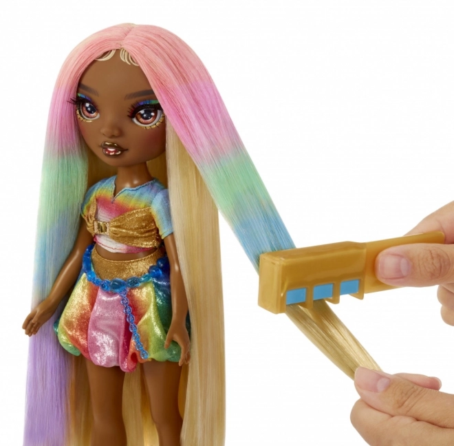 Rainbow High pop Meline met haarkrijt