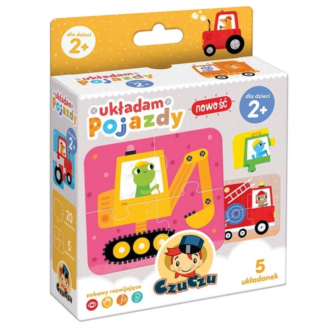 CzuCzu voertuigenpuzzel maken