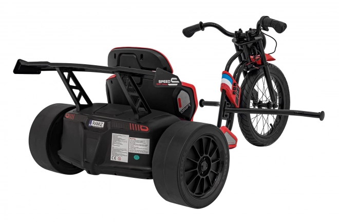 Elektrische kinderauto Drift Bike 21 rood