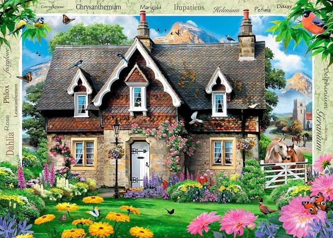 Ravensburger puzzel huisje op de heuvel 1000 stukjes