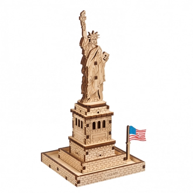 3D houten model Vrijheidsbeeld