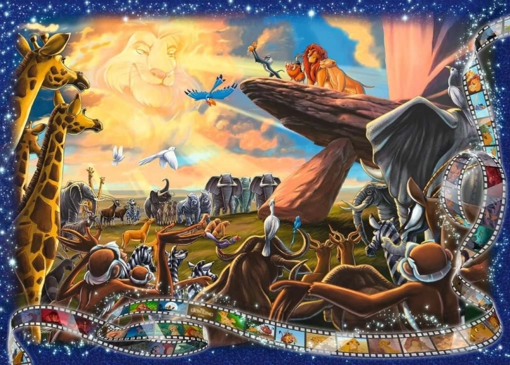 RAVENSBURGER Puzzel De Leeuwenkoning 1000 stukjes
