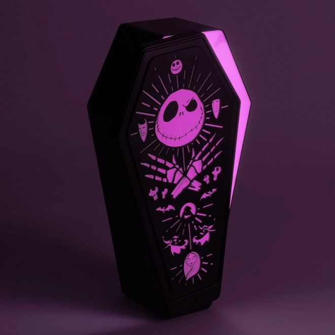 3D licht Nightmare Before Christmas in de vorm van een kist