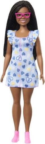 BARBIE model – pop in jurk met hartjes
