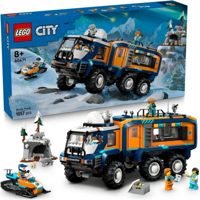 LEGO City Vrachtwagen met Laboratorium voor Poolonderzoekers