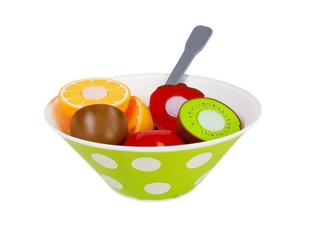 Kinderset fruit en groenten met mixer en dienblad