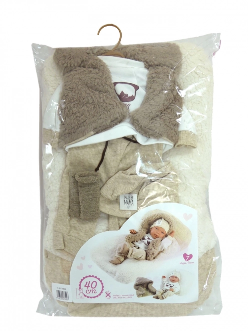 Llorens M738-99 setje voor babypop NEW BORN maat 40-42 cm
