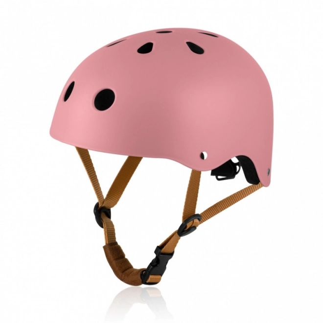 Kinderhelm Lionelo Roze Bloem