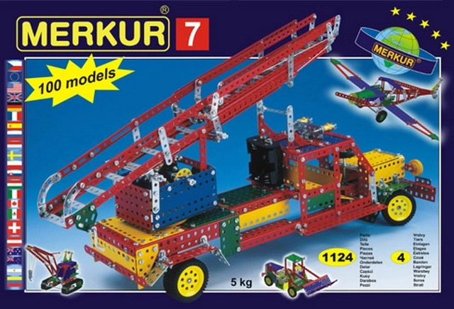 Bouwset Merkur met 100 modellen