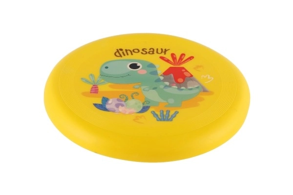 Vliegende/gooiende schijf rubber 18cm