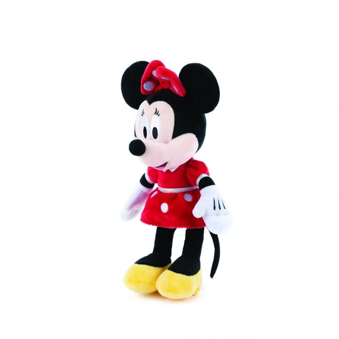Pluche Minnie in rode jurk