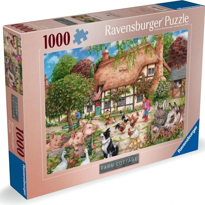 Ravensburger Puzzel Huisje op het platteland 1000 stukjes
