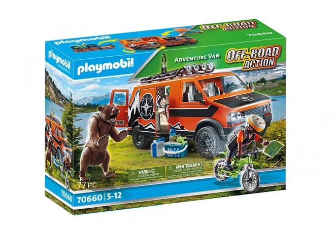 Set figuren voor terrein 70660 Uitstap met bestelwagen