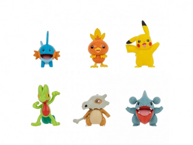 Pokemon set - 6 figuren