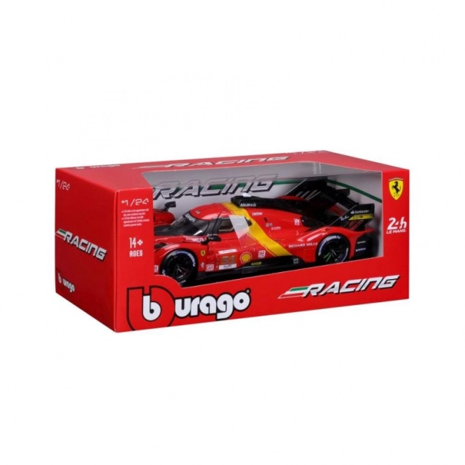 Bburago 1:24 Ferrari Racing - 499P LMH - Rood #51