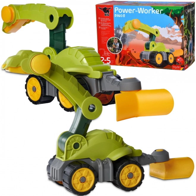 BIG Zand speelgoed Dino voertuig Power Worker