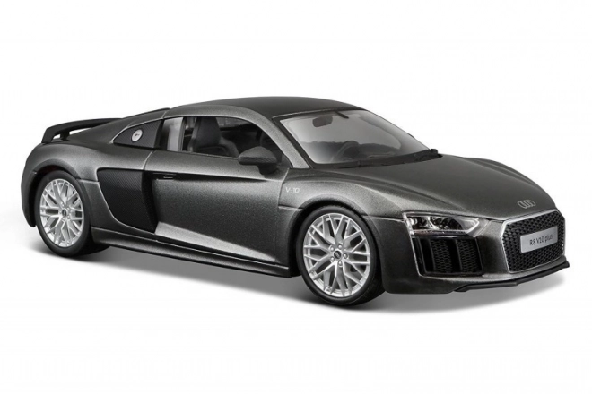 Modelauto Audi R8 composiet 1/24 grijs