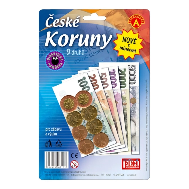 Tsjechische bankbiljetten en munten