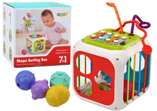 Educatieve kubus voor baby's 7-in-1