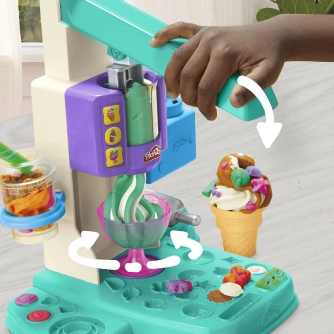 Play-doh gebogen ijssalon