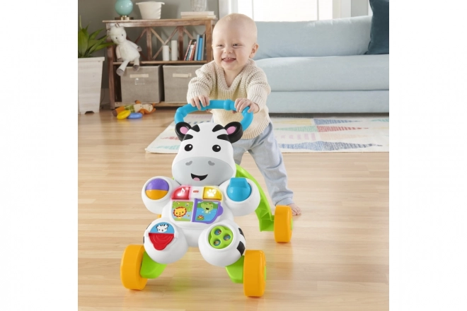 Loopwagen zebra met geluiden