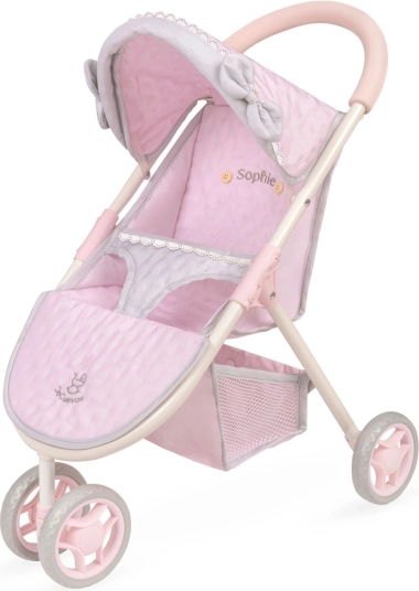Sportieve driewieler poppenwagen Sophie 55 cm