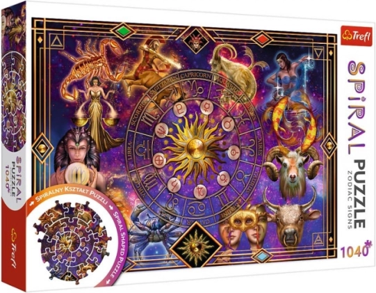Astrologisch motief met sterrenbeelden