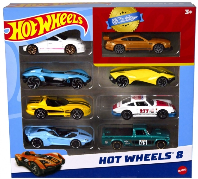 Hot Wheels 8st Engelse auto