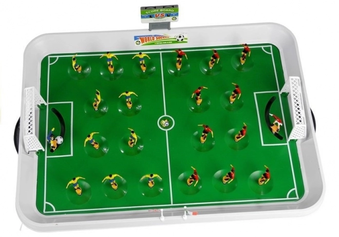 Tafelvoetbal op veren Groot Voetbalveld