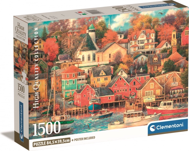 Puzzel 1500 stukjes Compact Goede Tijden Haven