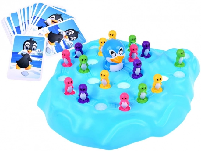 Kinderspel Pinguïns op het ijs