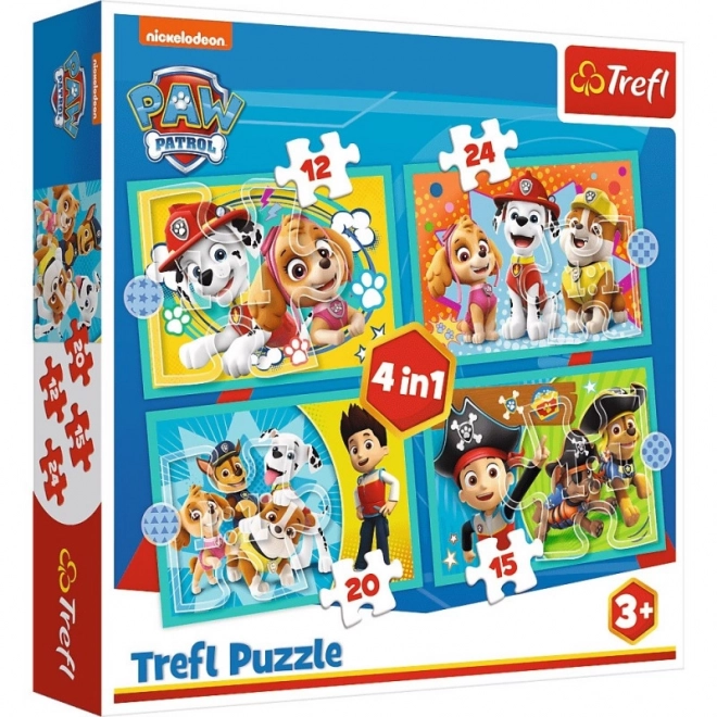 Puzzel 4v1 - Paw Patrol